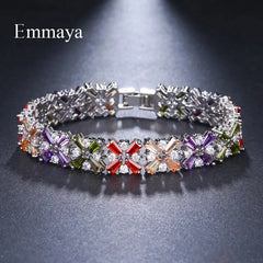 Luxury Crystal Charm Bracelets for Women